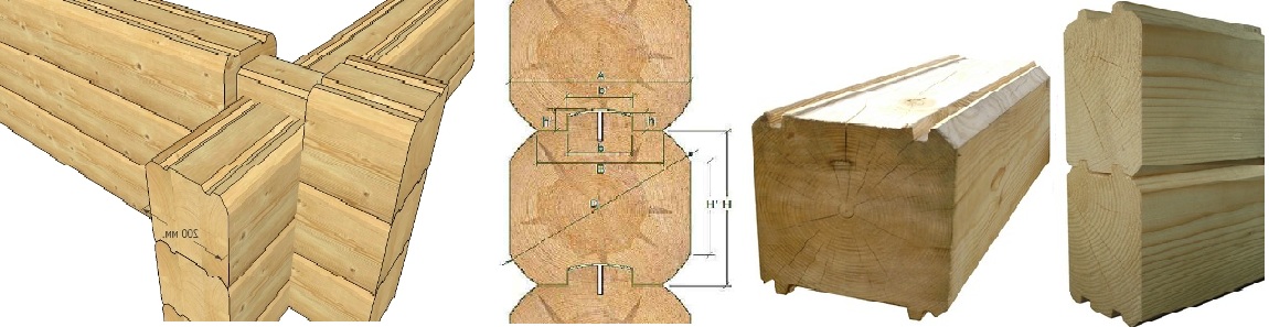 Купить профилированный брус в Киеве.